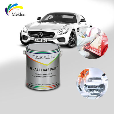 Acryl autoverf gemakkelijk te schuuren PU polyurethaan auto spuitverf voor auto afwerking reparaties