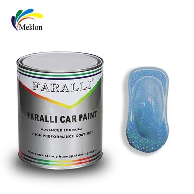 Goede glans 1K Frost Sneeuw Blauwe kleur Tinturen Autocoating Repair Auto Refinish Verf