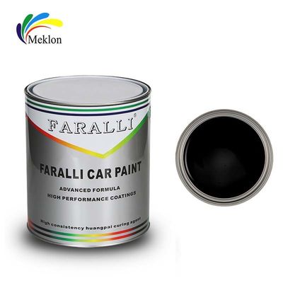 1K Blauwe fase Speciale Zwarte Verf Hoog Solid System Auto Refinish Verf voor Auto Repair