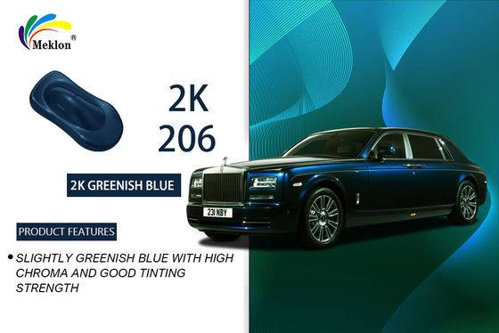 Glanzende bovenkleding Groenblauwe autoverf Multifunctioneel Duurzaam