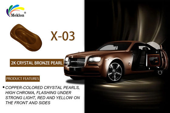 1K Bronze Car Pearl Verf Schimmelbestendige Praktische Zuurbestendige