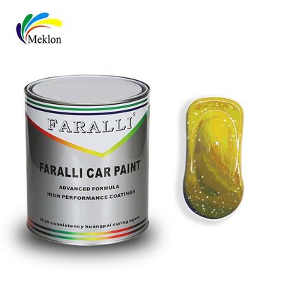 1K Crystal Yellow Pearl autoverf: heldere kleuren en weerbestandheid voor het carrosserietoestel