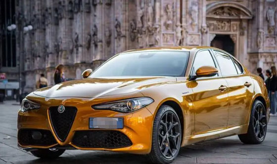 Duurzame warmtebestendige oranje rode autoverf, geurloze metalen spuitverf voor auto's