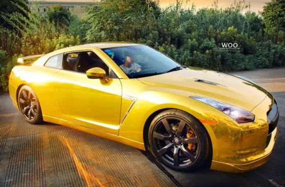 Duurzame warmtebestendige oranje rode autoverf, geurloze metalen spuitverf voor auto's