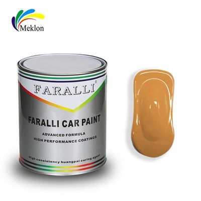 Anti-UV halfglanzend polyester 1K transparante gele coating metalen autoverf