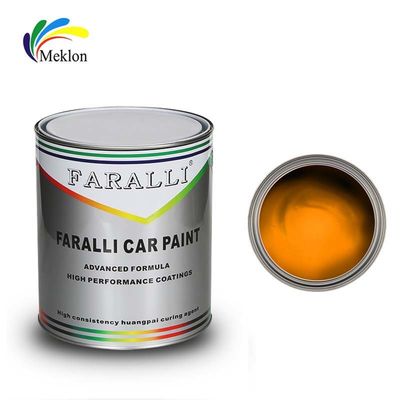 Anti-UV halfglanzend polyester 1K transparante gele coating metalen autoverf