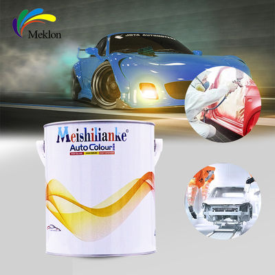 ISO 1K Solid Car Paint Basecoat Acrylharsmaterialen Praktisch