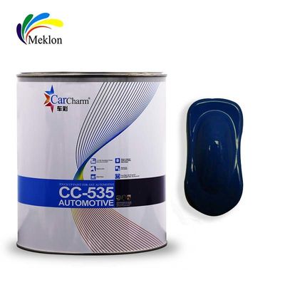 UV-resistentie spuit auto afwerking verf 1K blauwe auto coating voor reparatie