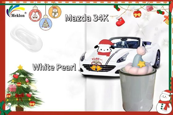 34K witte parel Verf auto verf hoge weerstand Geschikt voor Angkesela Auto