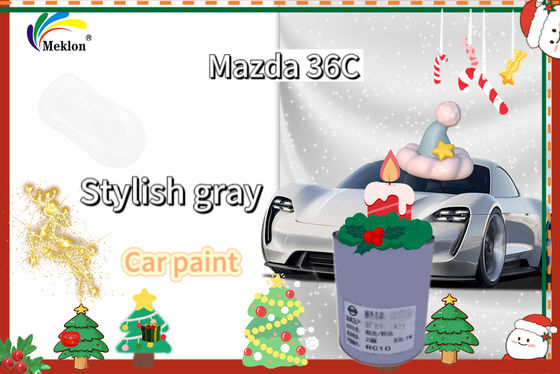 36C Style Gray De perfecte neutrale grijze autoverf van Mazda