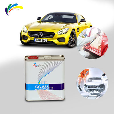 Lage geurconcentratie Auto Base Coat Bescherming citroen geel Auto Verf