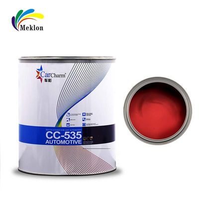 Heldere kleur Auto Refinish Verf Hoog vast gehalte 1K Basecoat Kleur Auto Verf