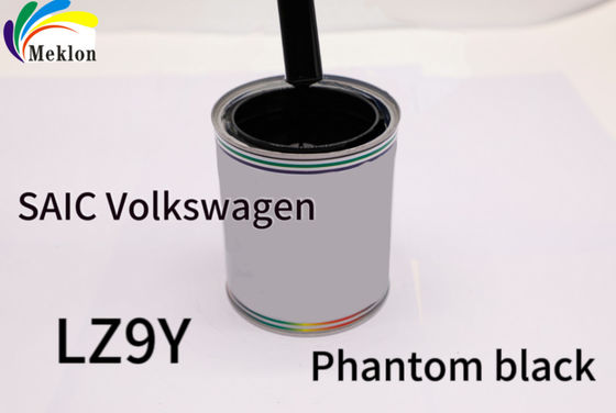 Sneldrogen Zwarte autoverf Standaarddiepte Voor SAIC Volkswagen 2019 Modellen LZ9Y Phantom