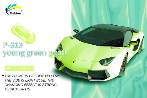 1K Young Green Pearl Basecoat voor duurzame en langdurige autoverf
