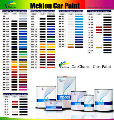 2K Pure Black Refinish Car Paint 4L Low Voc Deep Black Effect van P-237