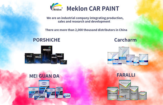 2K Pure Black Refinish Car Paint 4L Low Voc Deep Black Effect van P-237
