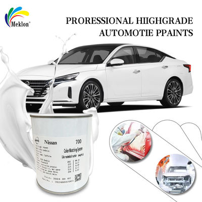 Nissan ABQ White Pearl Auto Verf Gloss Finish Auto Verf