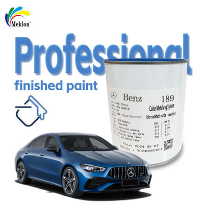 Benz 189 Zwart Blauw Pearl Ready Mix Auto Verf Groothandel