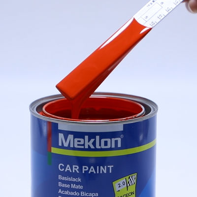 Goed evenwicht 2K Oranje Rood Metalen Autoverf Acryl Vloeibare Beschermingsspray