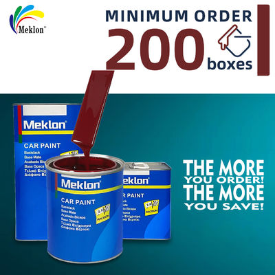 Topverkoop 2K ijzeroxide Rood Auto Verf Acryl vloeibare coating voor spray Automotive Refinish verf
