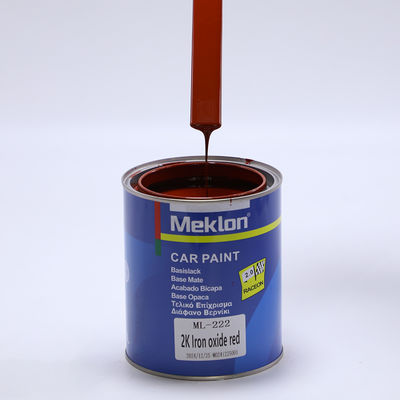 Topverkoop 2K ijzeroxide Rood Auto Verf Acryl vloeibare coating voor spray Automotive Refinish verf