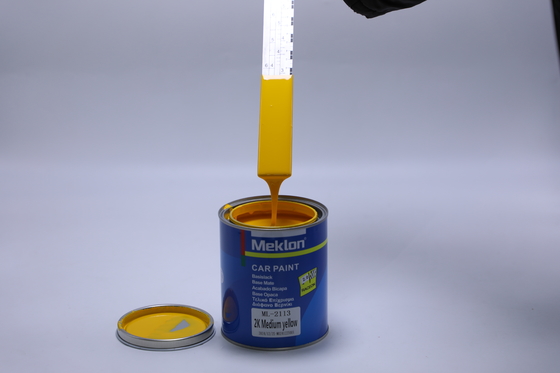 MK2113 Warm verkoop UV-bestendige matte textuur Neutrale gele autoverf