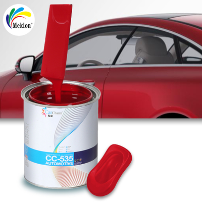 Professionele hoogwaardige, snel droogende, klassieke, pure rode acryl autoverf met uitstekende slijtvastheid en krasbestendigheid, industriële sterkte en duurzaamheid