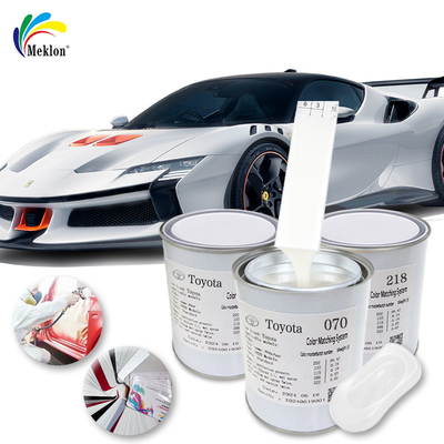 070 Sparkling Pearl White Automotive Paint OEM Kleurmatch