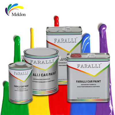 Metalen gele autoverf Topcoat Vochtdicht Praktisch Anti Fade