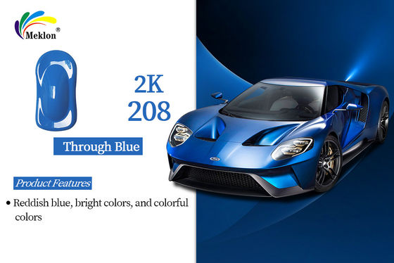 Stabiel 2K autoverf bovenste laag onschadelijk Alkali resistent Anti UV