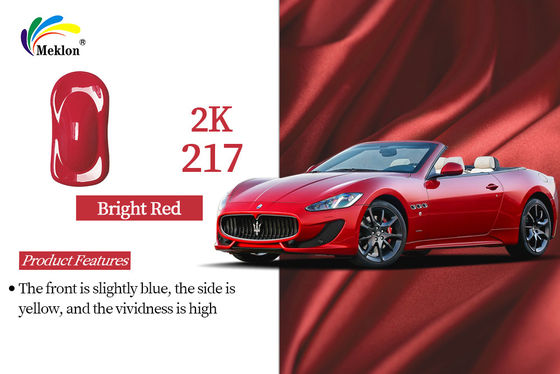 Geurloze helderrode autoverf veelzijdig alkalisch bestand