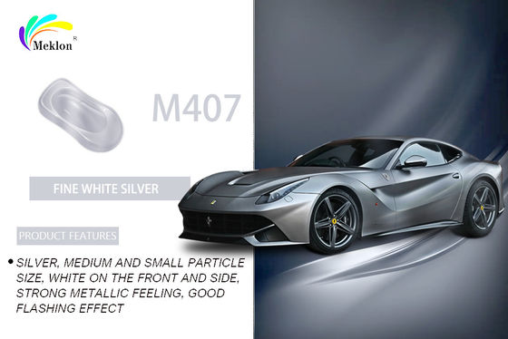Praktische metalen zilveren autoverf Anti-UV, niet-toxisch zilveren kleurspray voor auto