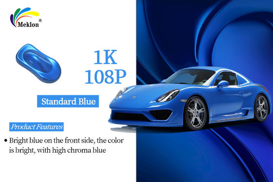 1K door Blauwe Car Body auto car body coating voor Glossy Refinish Paint