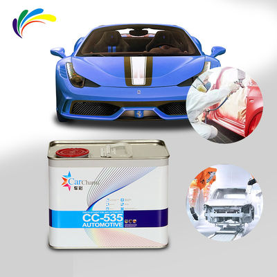 1K 2K Blauwe Tinten Herstellen Autolak Auto Carrosserie Acryl Reparatie Basis Spray Coating