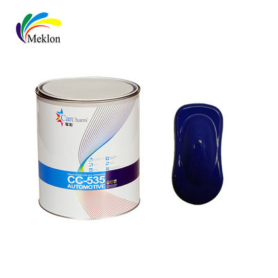 1K 2K Blauwe Tinten Herstellen Autolak Auto Carrosserie Acryl Reparatie Basis Spray Coating