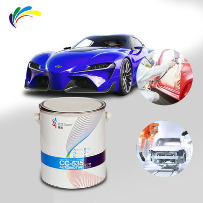 1K 2K Hoog vaste systeemHoge temperatuur Auto Spray Coating Car Refinish Paint