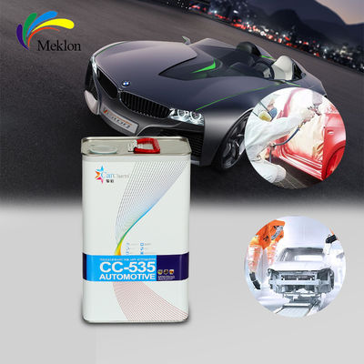 Hoge hardheid en hoge UV-resistentie Auto Refinish Verf 2K Topcoat Hoewel Zwarte Auto Verf