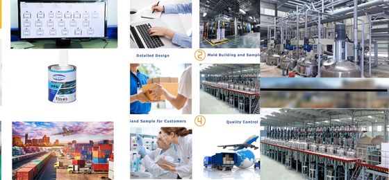 Geavanceerde formule Interferentie Rood Parel Auto Verf Voor Automotive Refinishing Professionele Graad