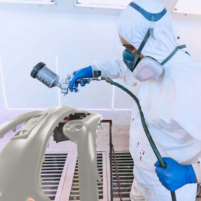 Meklon Auto Coat Audi LZ8W Modellen Bruin Gereed Gemengde Auto Verf