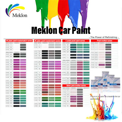 Professionele autoreparatie verf, paarse autoreparatie verf 2K autoreparatie topcoat