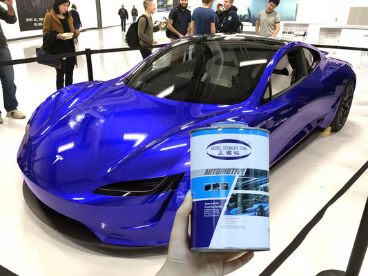 Langdurige 2K Pure White Refinish Auto Verf voor hoge temperatuur weerstand