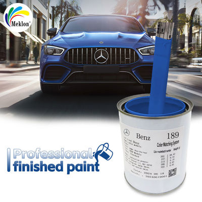 Benz 189 Zwart Blauw Perlen Ready Mix Auto Verf Geschikt voor zowel gedeeltelijke als uitgebreide reparaties