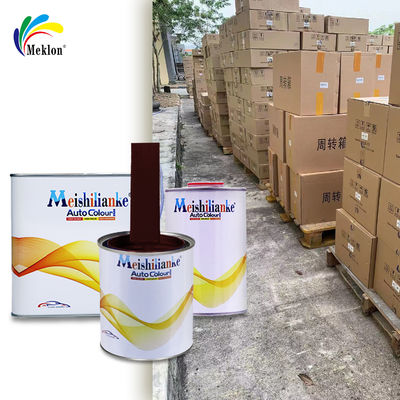 Stabiel aanbod Auto verf Basislaag door de fabrikant 1K Kastanje Rood Auto verf