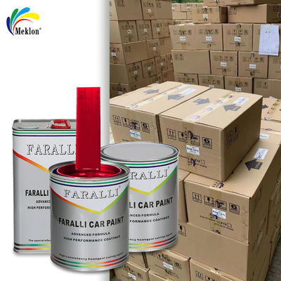 SGS onschadelijke rode parel autoverf, weerbestendige parelrijke autospreeverf.