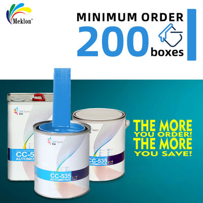 Geurloze, stabiele, kristalblauwe autoverf, UV-bestendige, metalen autoverfleverancier