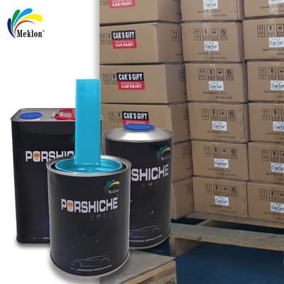 Groenblauw 1K autoverf basiscocat autoverf