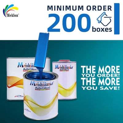 Acrylische auto 1K basisverf Blauwe kleur Acrylische polymeer autoverf Auto verf Verf Auto PU kleur Polyurethane spuitverf