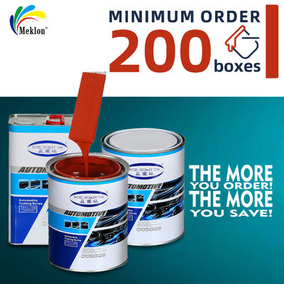 217 Rode coating Auto Refinish 1K zilver metalen polyurethaan automobielverf