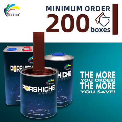 Acrylische 1K 2K Rode kleur Body Spray Auto Metalen kleur Automotive verf Topcoat Leverancier