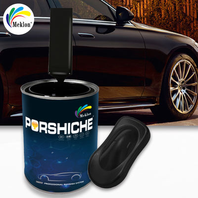 2K Automotive Acrylhars Zwarte Verf 2K Topkleur Verf Acrylcoating Auto Refinish Verf